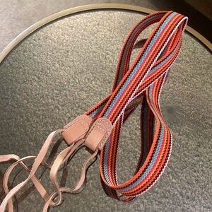 Consuela Slim Webbing Crossbody
Strap Orange